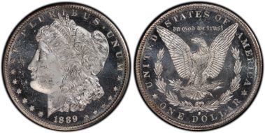 1889-S $1 MS64DMPL