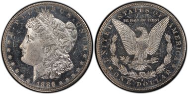 1886-S $1 VAM 2 S/S MS64DMPL