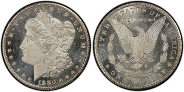 1880-CC $1 8/Low 7 MS65DMPL