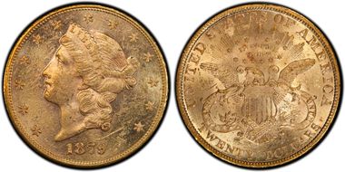 1879 $20 MS60