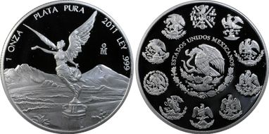 2011-Mo Onza Libertad Ag PR69DCAM