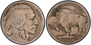 1917-D 5C 3 1/2 Leg, FS-901 VG8