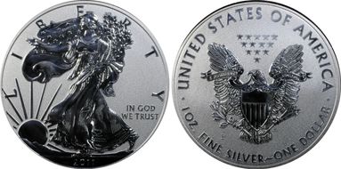 2011-P $1 Silver Eagle Rev PR 25th Anniversary Set PR69