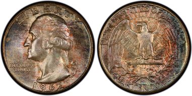 1962 25C MS67
