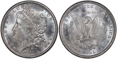 1891-O $1 MS64