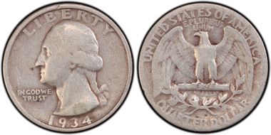 1934 25C DDO, FS-101 VG10