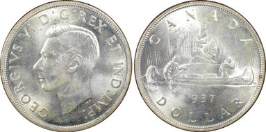 1937 S$1 MS64