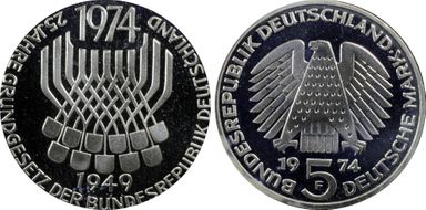 1974-F 5 Mk Constitutional Law KM-138 PR68DCAM