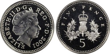 2001 5p S-D5 PR69DCAM