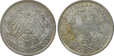 1912-E 1/2 Mk J-16 MS65