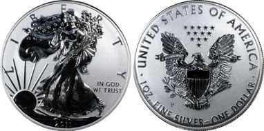 2011-P $1 Silver Eagle Rev PR 25th Anniversary Set PR69