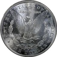1890-S $1 MS65