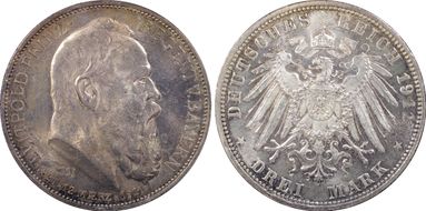 1911-D 3 Mk Birthday J-49 Ag MS64