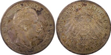 1895-A 5 Mk J-104 AU58