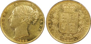 1884-M Sov S-3854A Shield MS61