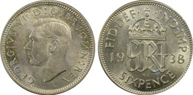 1938 6D S-4084 MS63