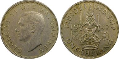 1947 Shil S-4104 Scottish Rev AU50