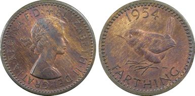 1954 1/4D S-4159 MS64RB