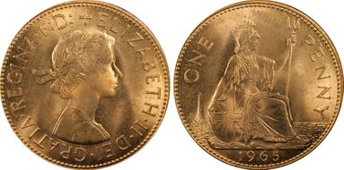 1965 1D S-4157 MS64RD