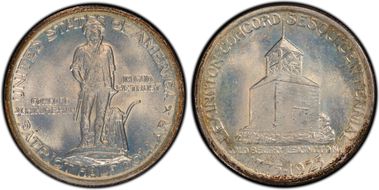 1925 50C Lexington MS66+