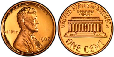 1962 1C PR67CAM