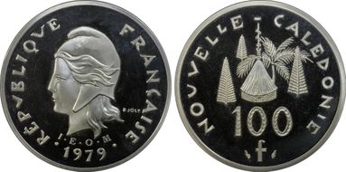 1979 100 Fr KM-P10a Lec-132 Pft Ag SP68