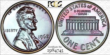 1962 1C PR67BN