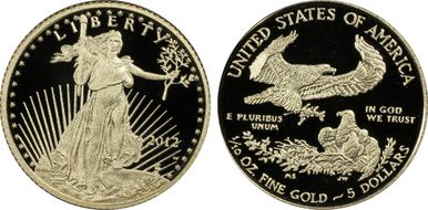 2012-W $5 Gold Eagle First Strike PR69DCAM