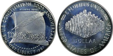 1987-S $1 Constitution PR68DCAM