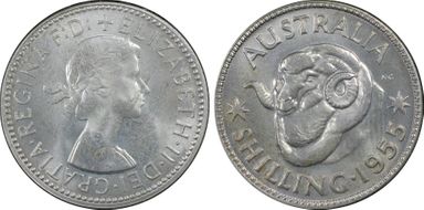 1955(m) Shil MS65