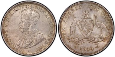 1913 Florin MS63