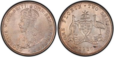1935(m) Florin MS65