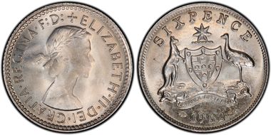 1962(m) 6D KM-58  Ag MS66