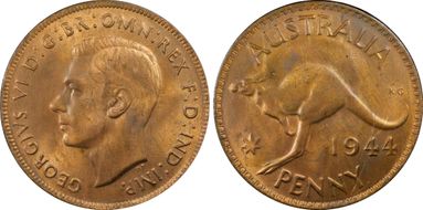 1944 Y. (p) 1D MS64RB