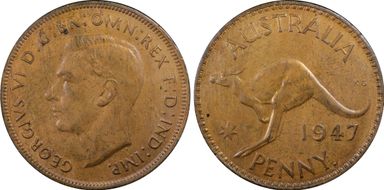 1947 Y. (p) 1D MS64RB