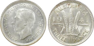 1941(m) 3D KM-37  Ag MS64