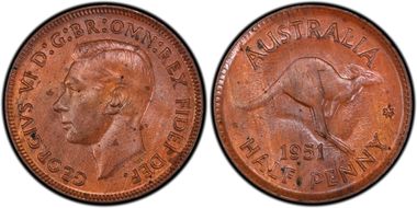 1951(p) 1/2D No Dot MS63BN