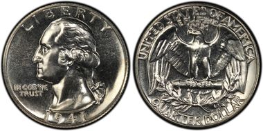 1941 25C PR66