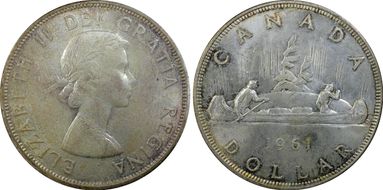 1961 S$1 MS64