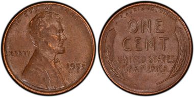 1953-D/D 1C RPM, FS-501 AU58BN