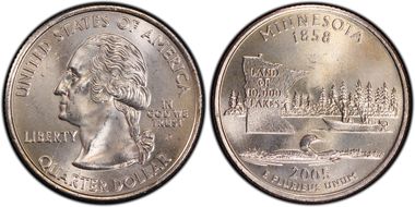 2005-P 25C Minnesota DDR-036 MS65