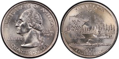 2005-P 25C Minnesota DDR-046 MS64