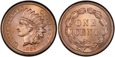 1859 1C MS66+
