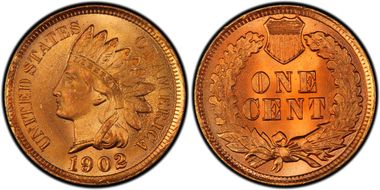 1902 1C MS67RD
