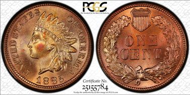 1885 1C MS66RD