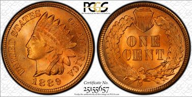 1889 1C MS66RD