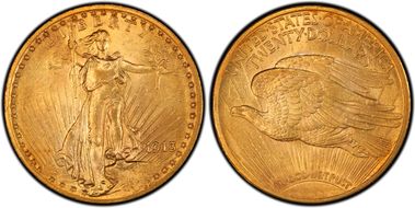 1913 $20 MS62