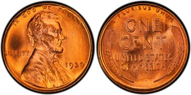 1939 1C MS67+ RD