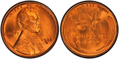 1932-D 1C MS67RD