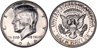 1966 50C No "FG", FS-901 SP64